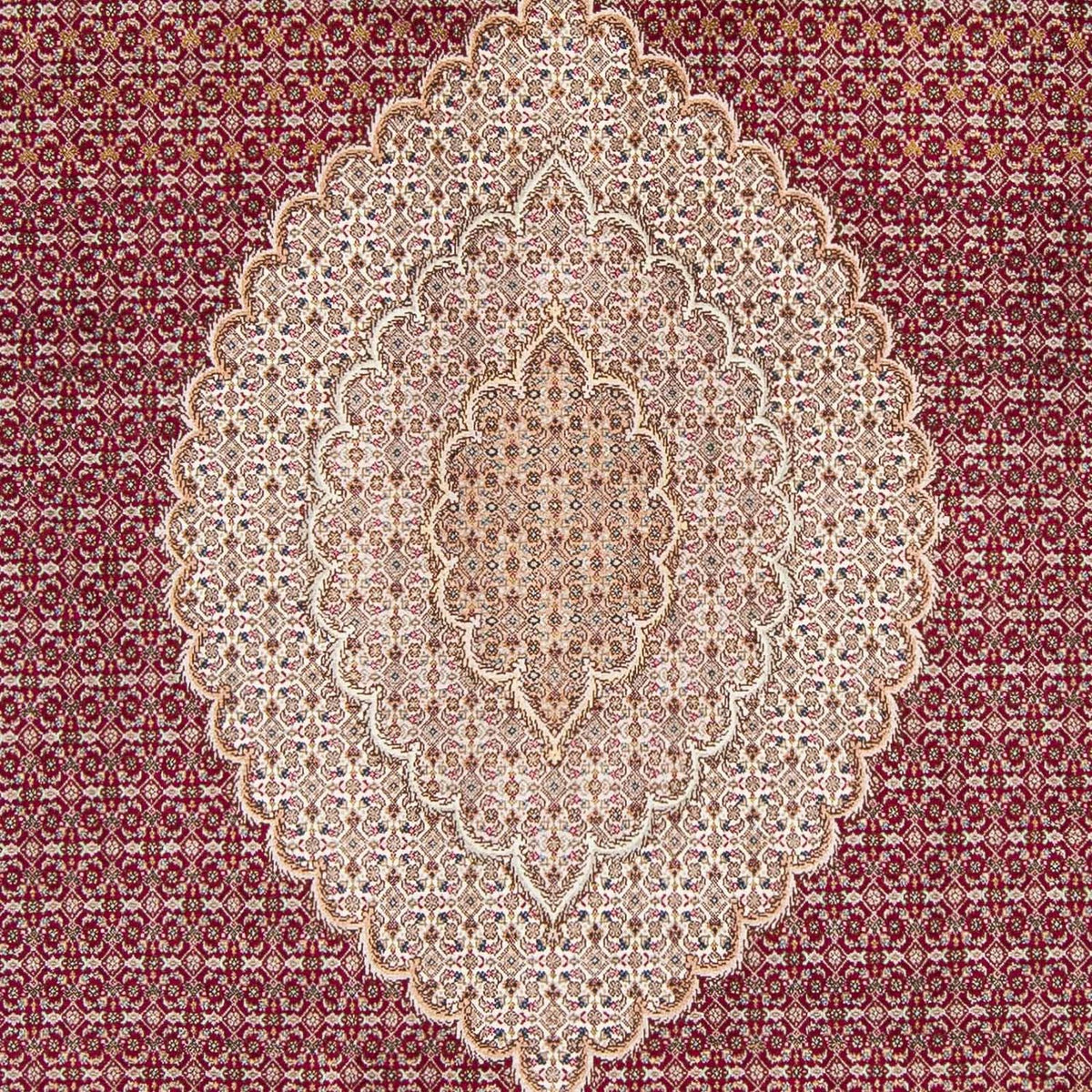 Perzisch tapijt - Tabriz - 323 x 204 cm - donkerrood