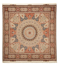 Perzisch tapijt - Tabriz - Royal vierkant  - 264 x 253 cm - lichtbruin