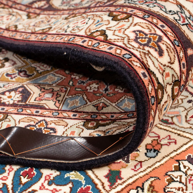 Perzisch tapijt - Tabriz - Royal vierkant  - 264 x 253 cm - lichtbruin