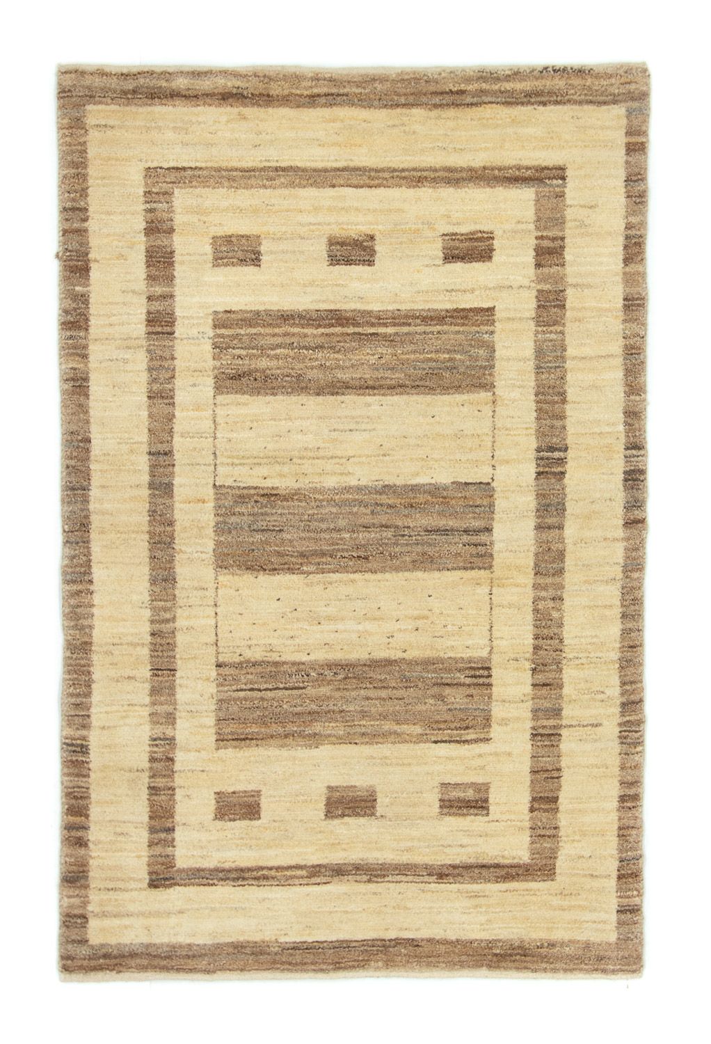 Gabbeh tapijt - Perzisch - 153 x 96 cm - beige