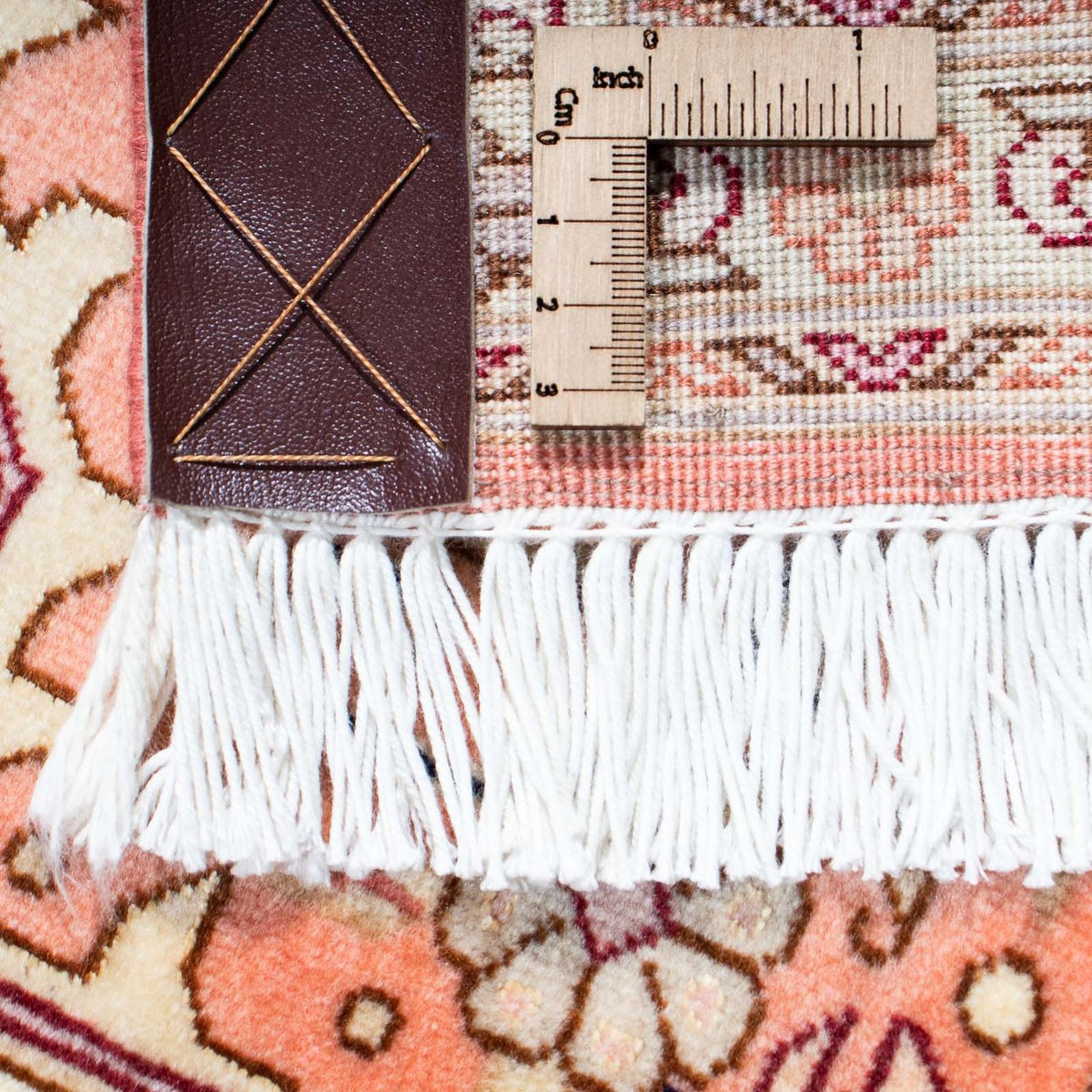 Perzisch tapijt - Tabriz - Royal - 210 x 152 cm - beige