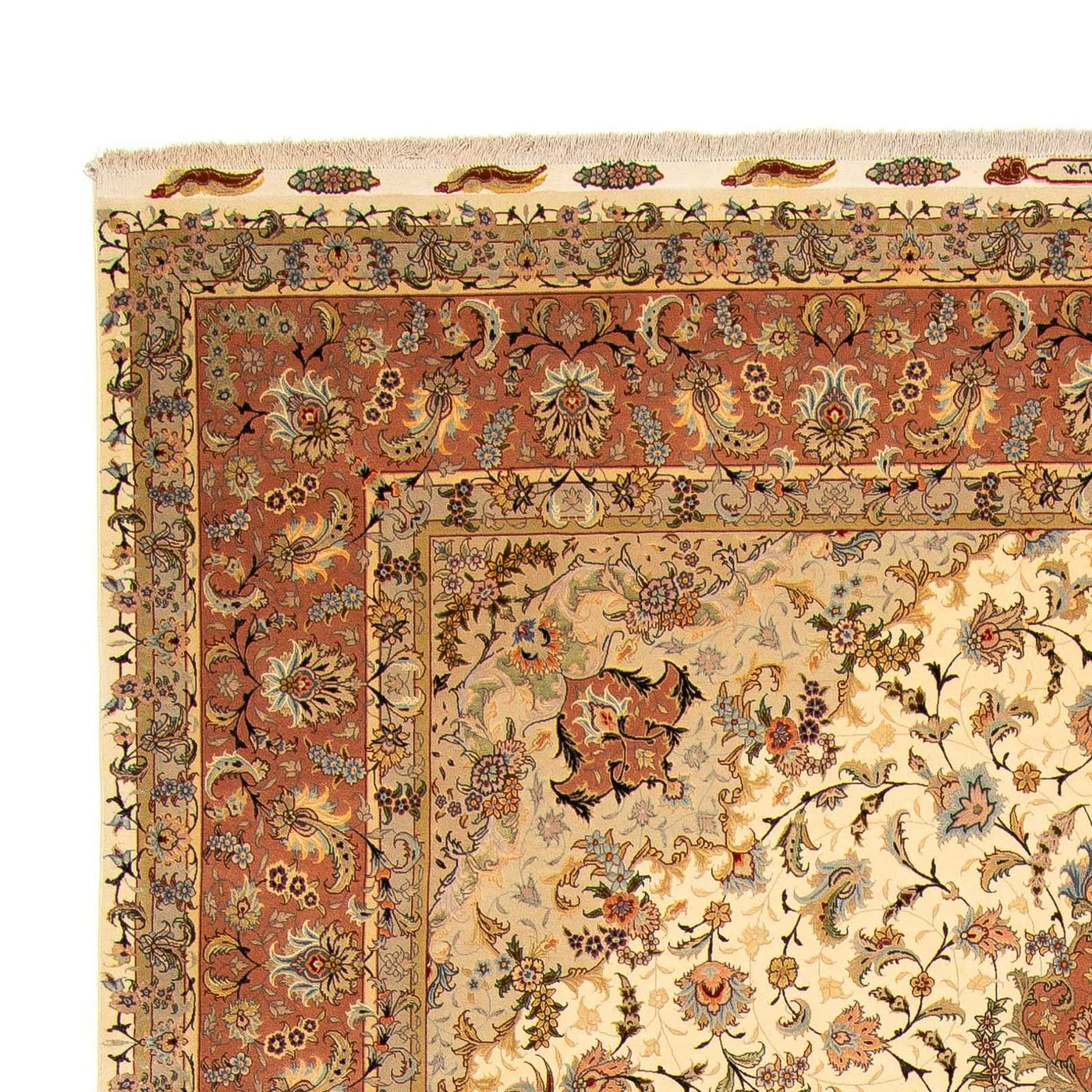 Tabriz - 50 Raj Tapijt 413x297cm - Perzisch tapijt