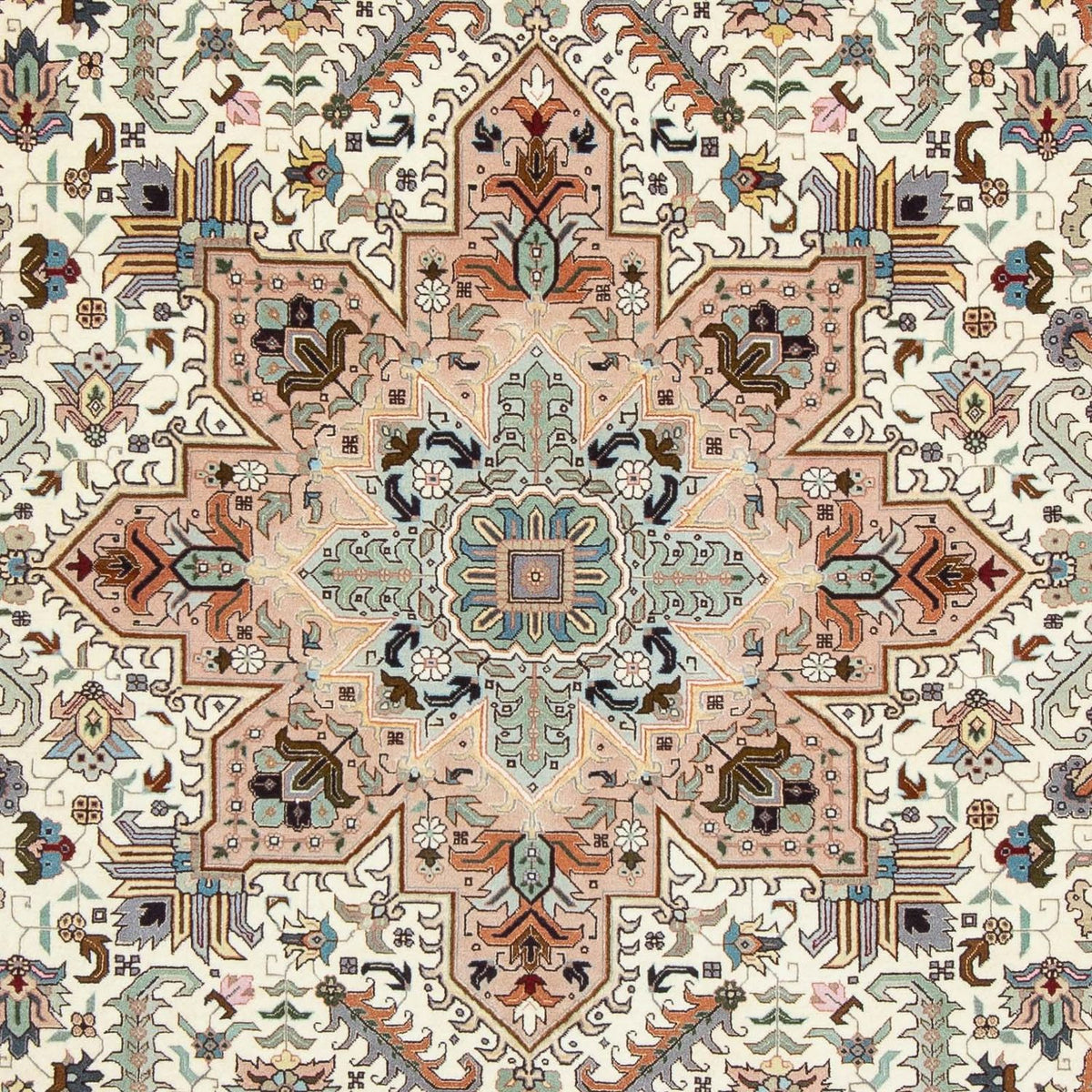 Perzisch tapijt - Tabriz - Royal - 300 x 205 cm - beige