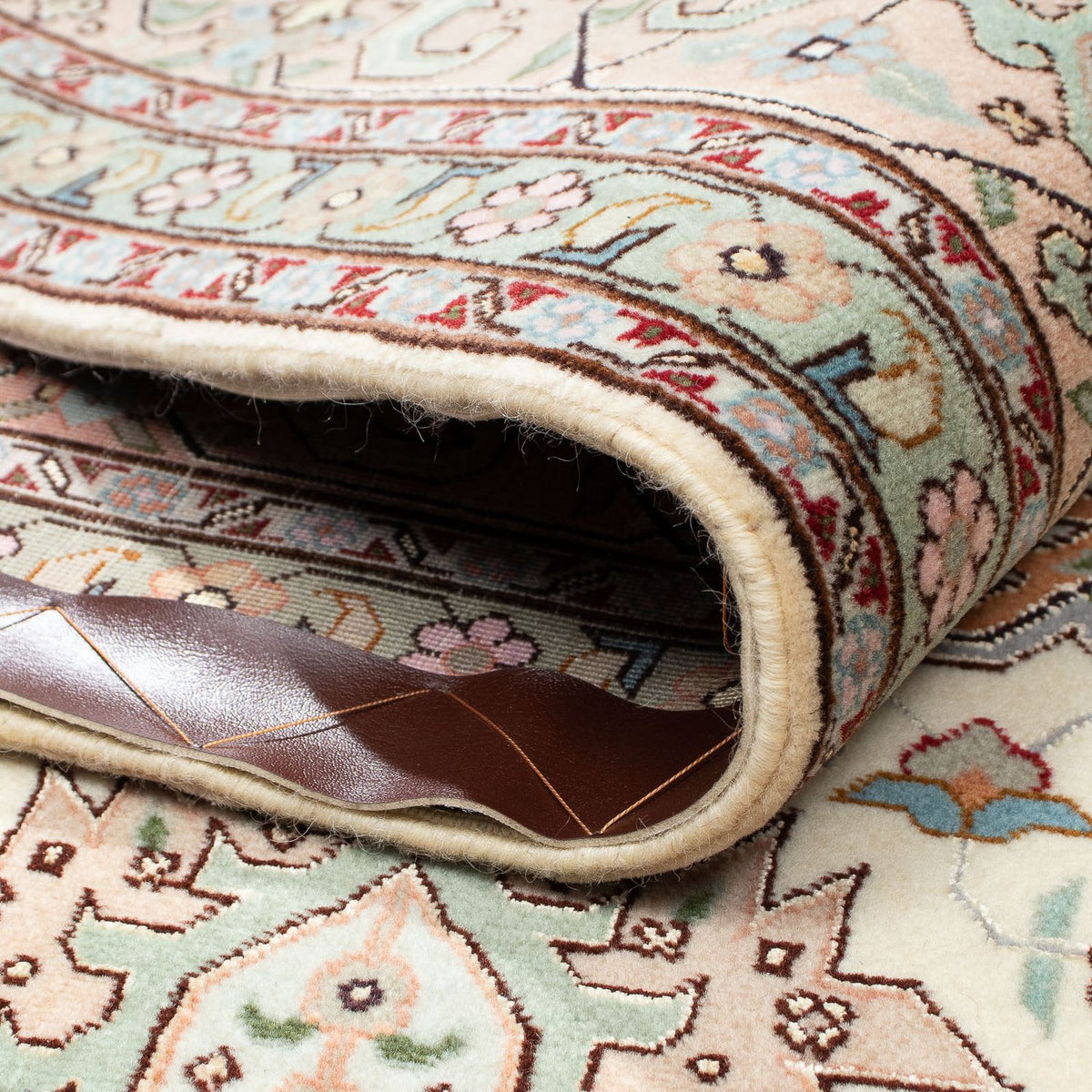 Perzisch tapijt - Tabriz - Royal - 300 x 205 cm - beige