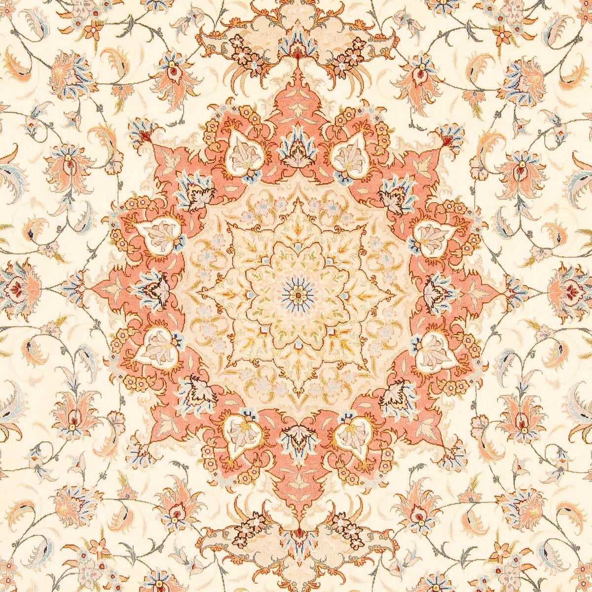 Perzisch tapijt - Tabriz - Royal - 310 x 195 cm - beige