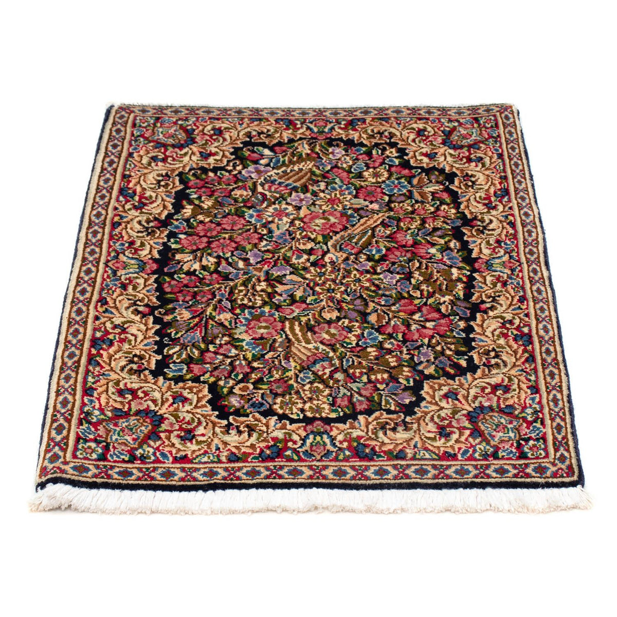 Perzisch tapijt - Royal - 71 x 53 cm - donkerblauw