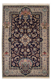 Perzisch tapijt - Isfahan - Premium - 235 x 160 cm - donkerblauw