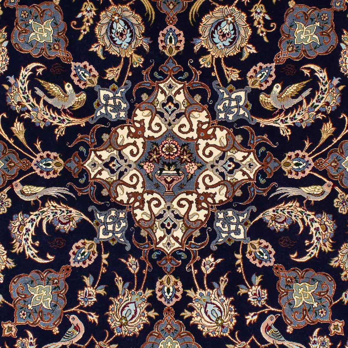 Perzisch tapijt - Isfahan - Premium - 235 x 160 cm - donkerblauw