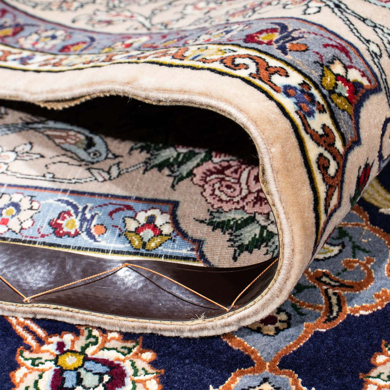 Perzisch tapijt - Isfahan - Premium - 235 x 160 cm - donkerblauw
