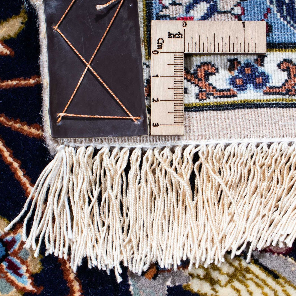 Perzisch tapijt - Isfahan - Premium - 235 x 160 cm - donkerblauw