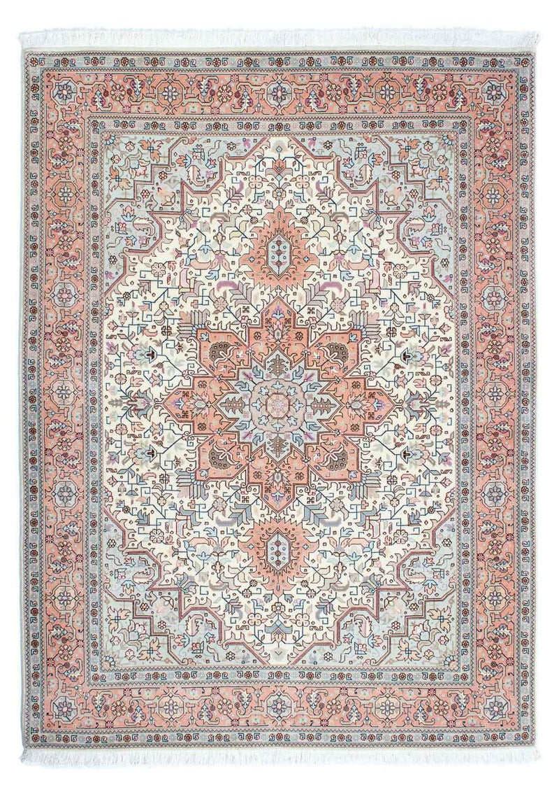 Perzisch tapijt - Tabriz - Royal - 202 x 150 cm - beige