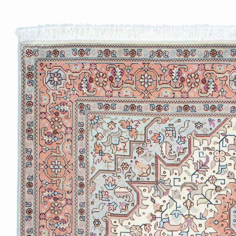 Perzisch tapijt - Tabriz - Royal - 202 x 150 cm - beige