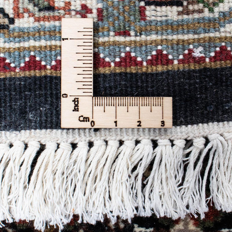 Loper Perzisch tapijt - Tabriz - 401 x 82 cm - donkerblauw