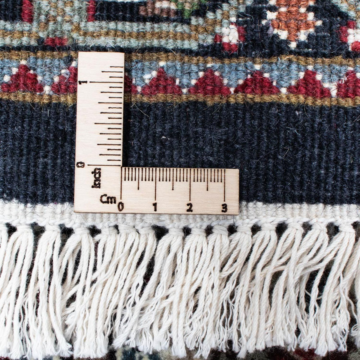 Loper Perzisch tapijt - Tabriz - 393 x 83 cm - donkerblauw