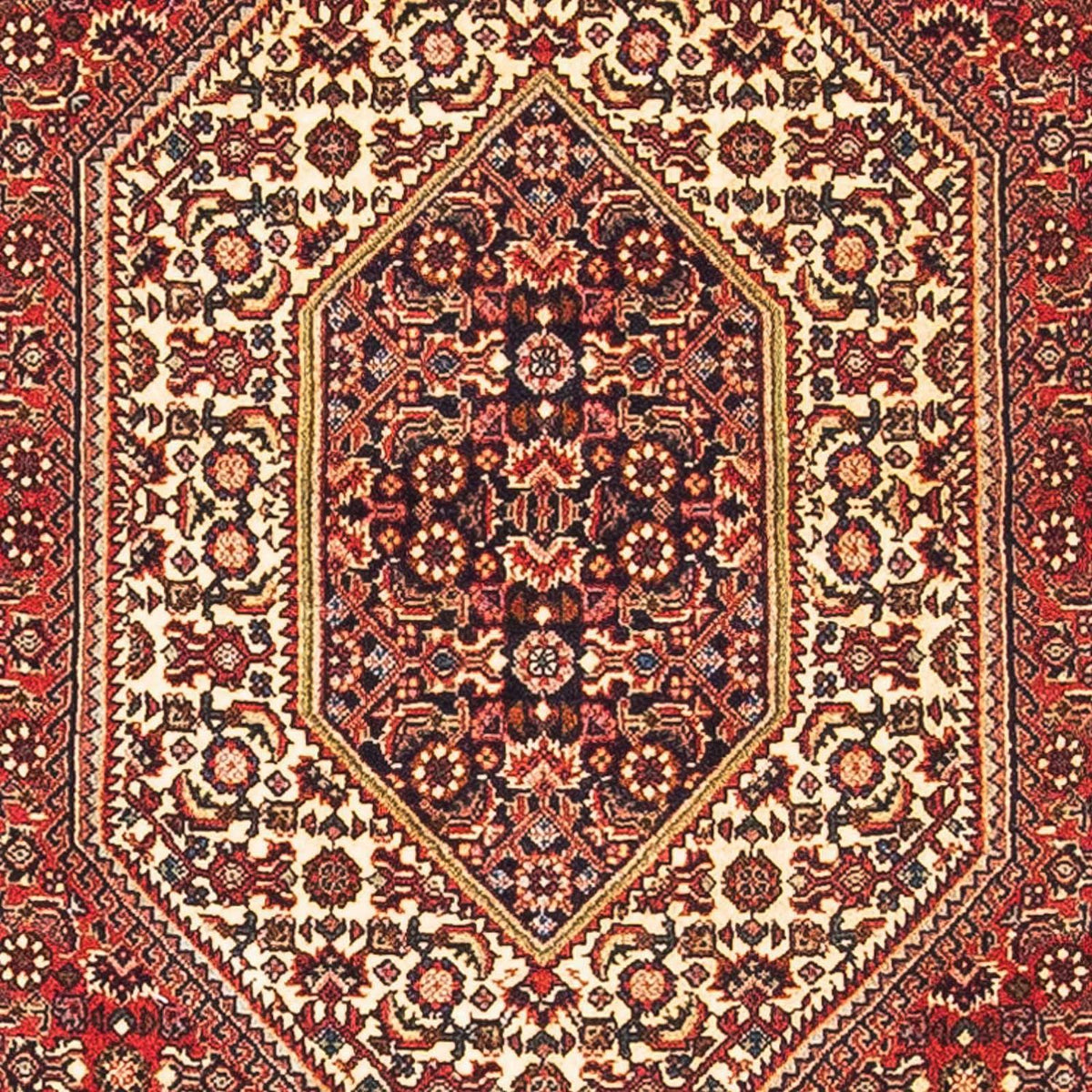 Perzisch tapijt - Bijar - 153 x 89 cm - rood
