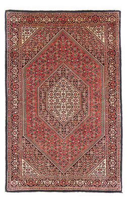 Perzisch tapijt - Bijar - 153 x 92 cm - rood