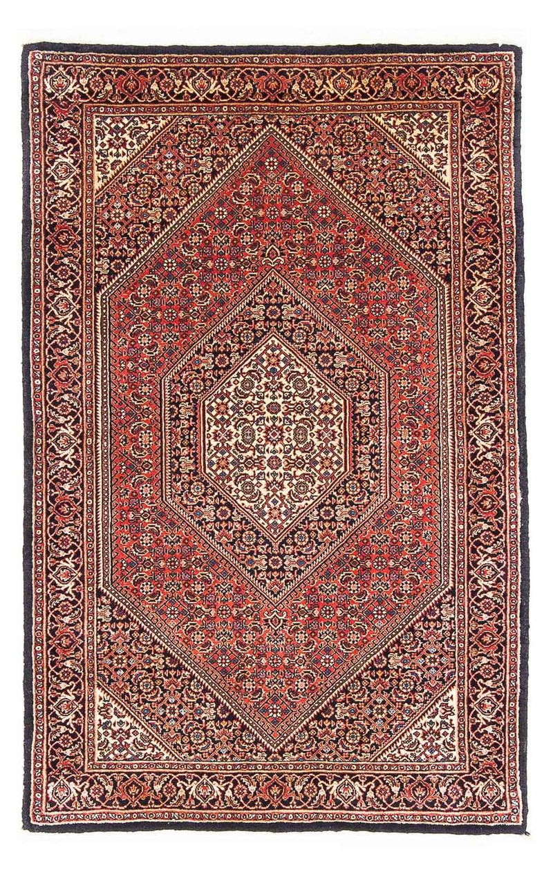 Perzisch tapijt - Bijar - 153 x 92 cm - rood