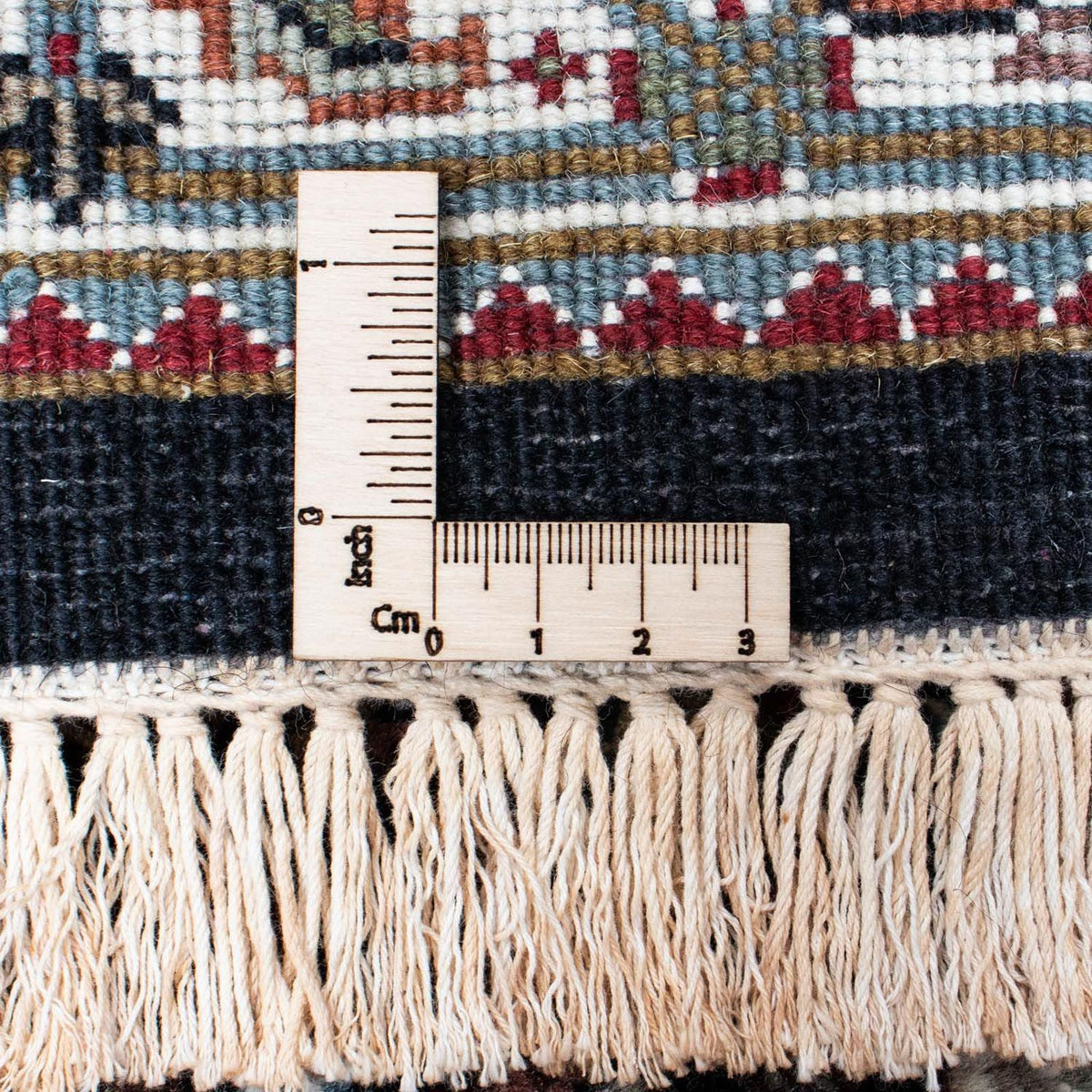 Loper Perzisch tapijt - Tabriz - 254 x 80 cm - donkerblauw