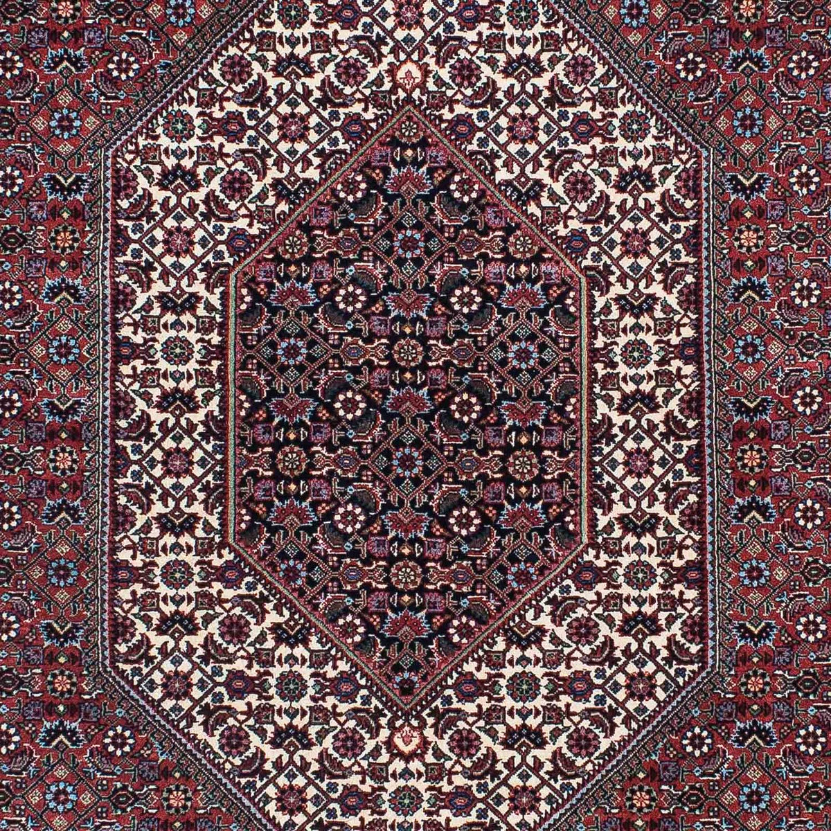 Perzisch tapijt - Bijar - 205 x 132 cm - veelkleurig