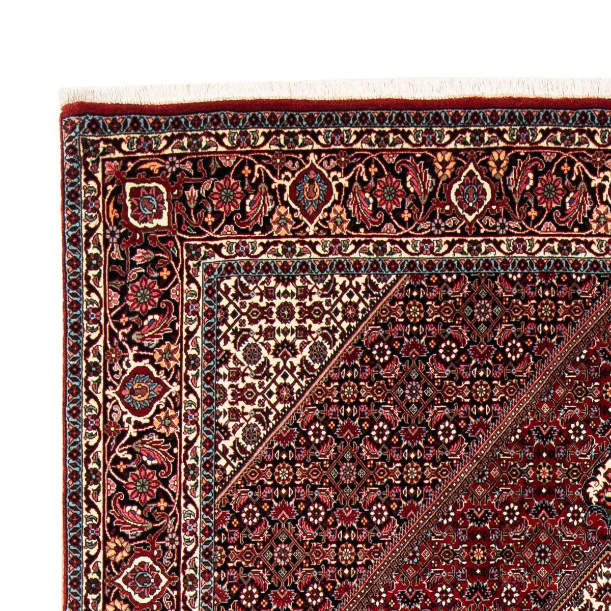 Perzisch tapijt - Bijar - 243 x 167 cm - rood