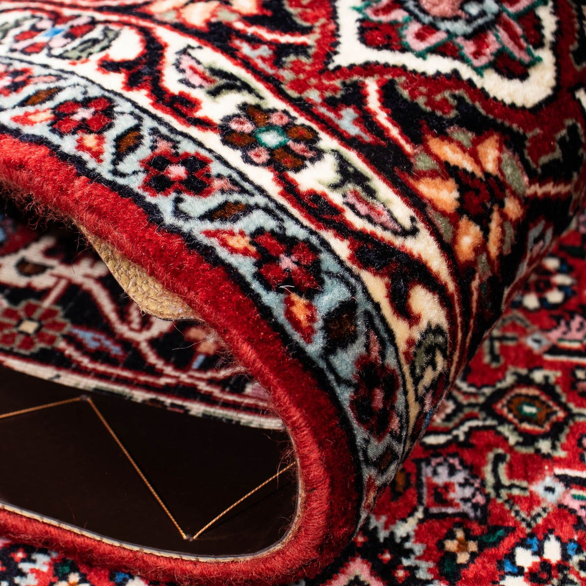 Perzisch tapijt - Bijar - 243 x 167 cm - rood