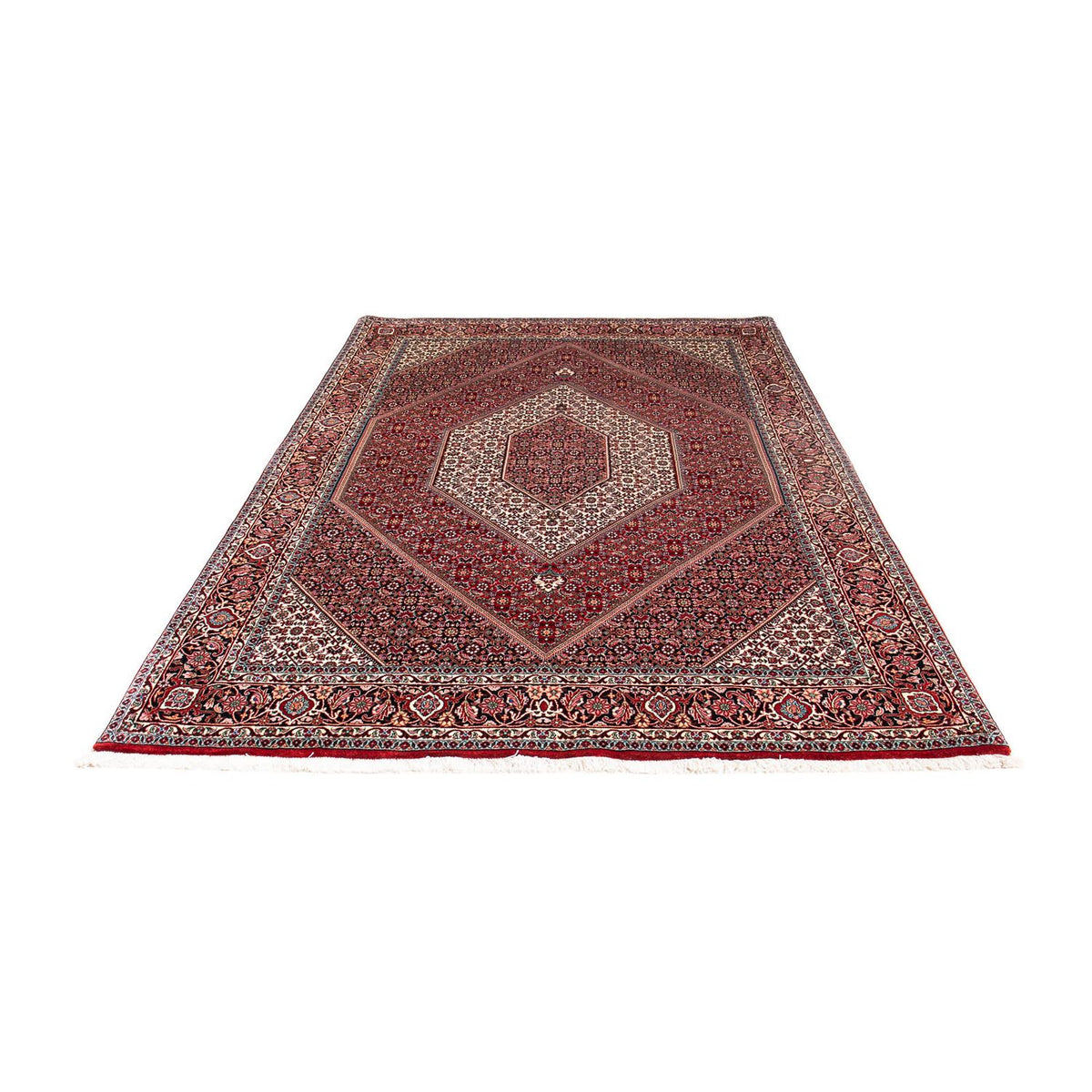 Perzisch tapijt - Bijar - 243 x 167 cm - rood