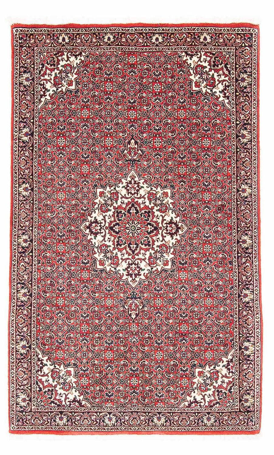 Perzisch tapijt - Bijar - 148 x 91 cm - rood