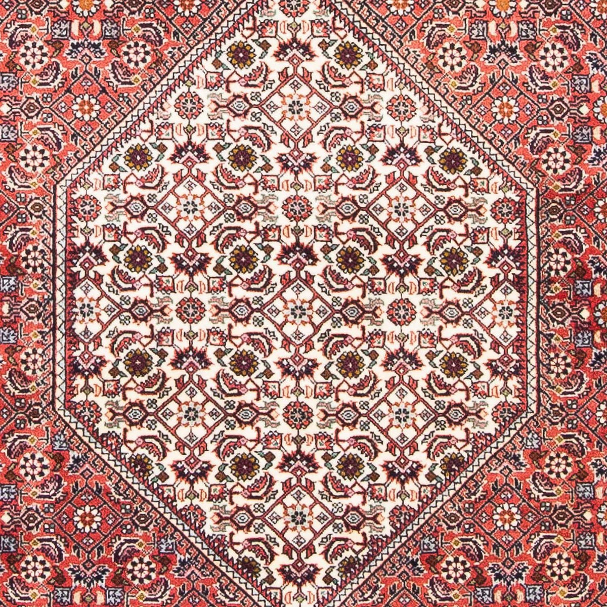 Perzisch tapijt - Bijar - 174 x 108 cm - licht rood