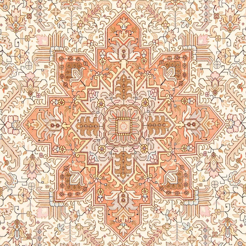 Perzisch tapijt - Tabriz - Royal - 305 x 202 cm - beige