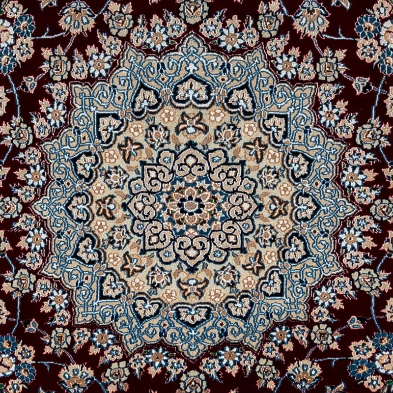 Perzisch tapijt - Nain - Koninklijk - 337 x 240 cm - donkerrood