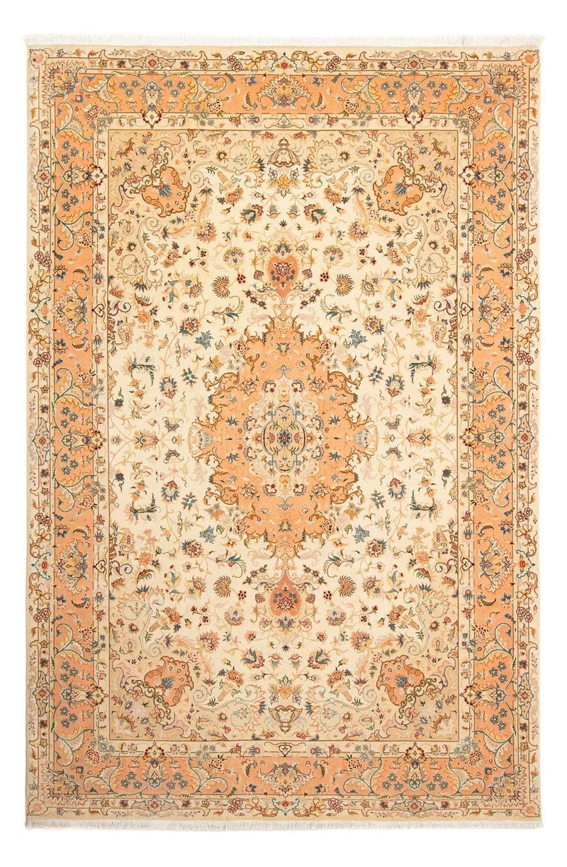 Perzisch tapijt - Tabriz - Royal - 300 x 202 cm - beige