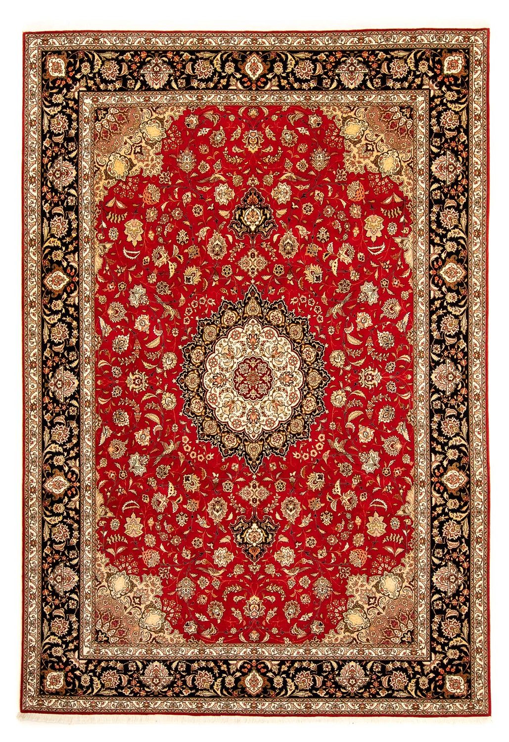 Perzisch tapijt - Tabriz - Royal - 350 x 253 cm - rood