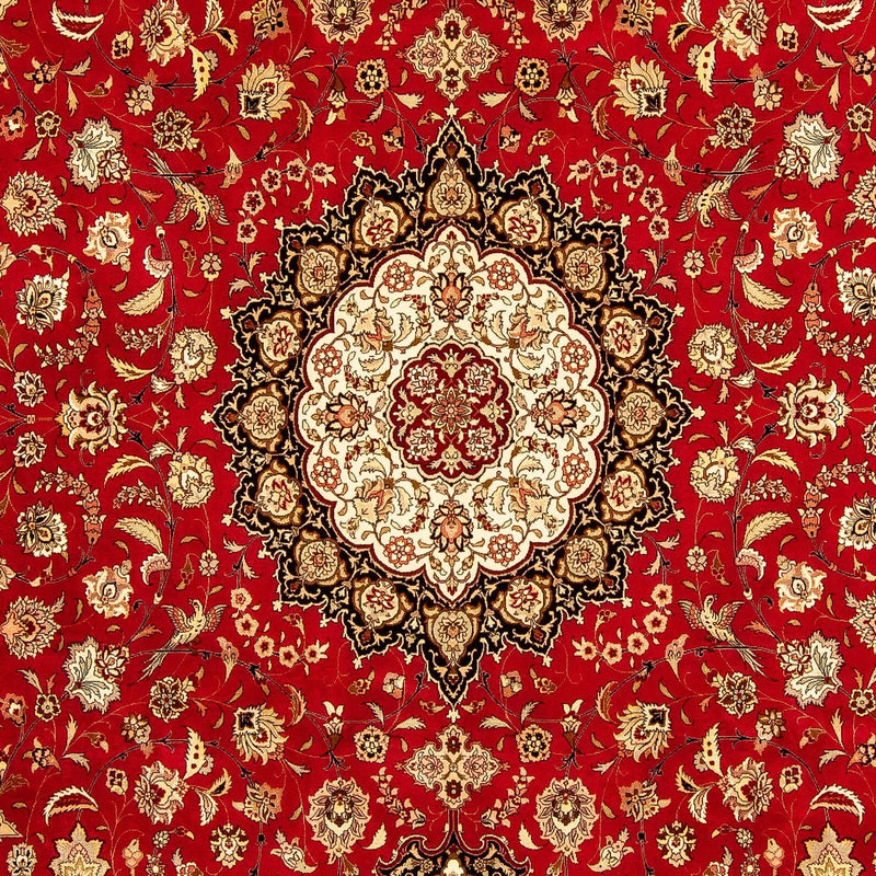 Perzisch tapijt - Tabriz - Royal - 350 x 253 cm - rood