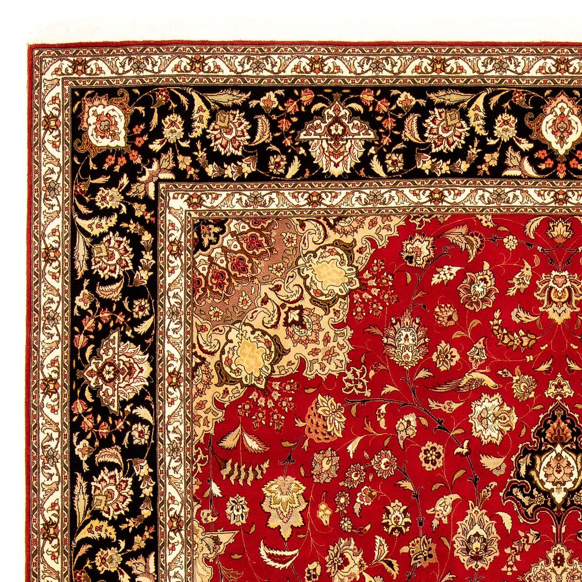 Perzisch tapijt - Tabriz - Royal - 350 x 253 cm - rood