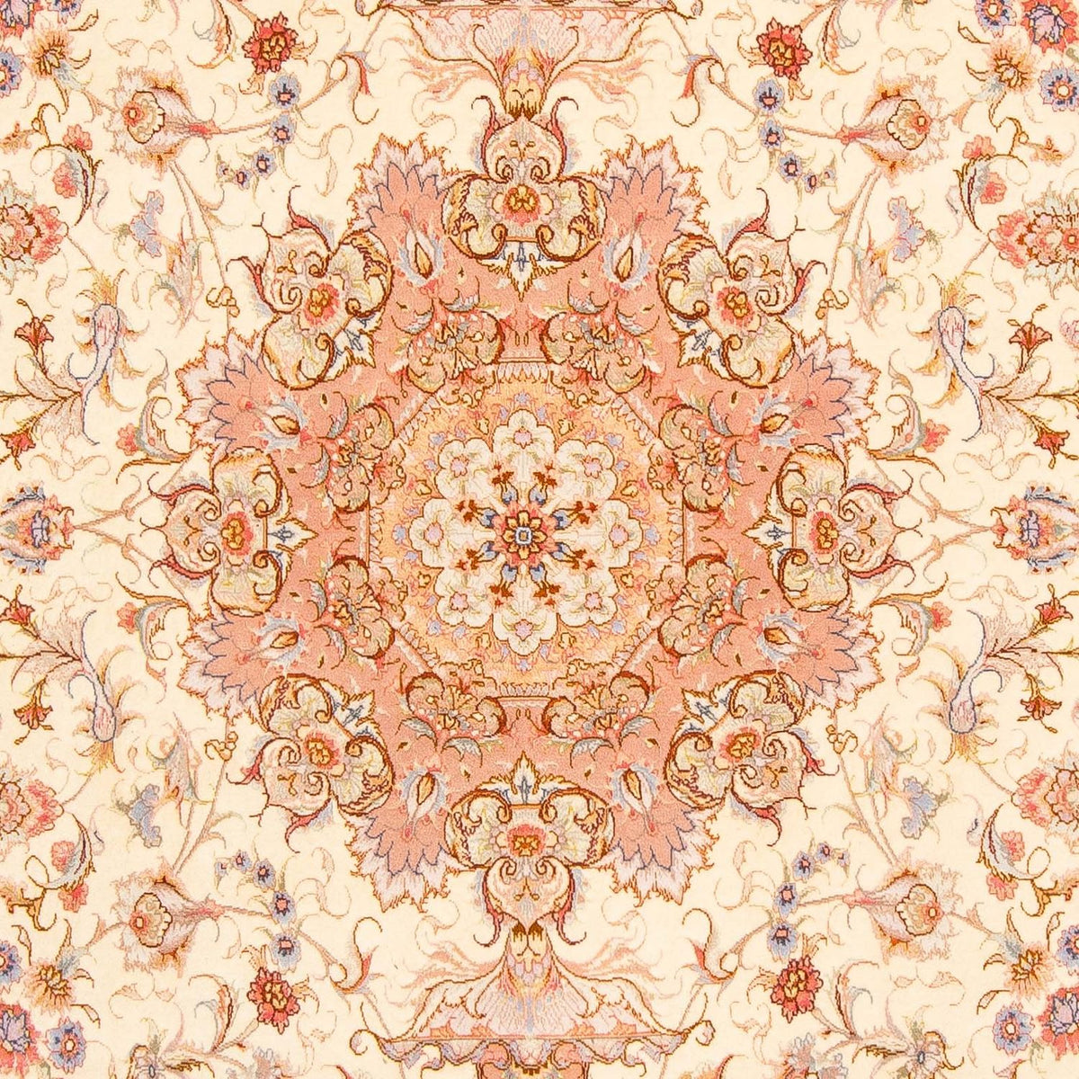 Perzisch tapijt - Tabriz - Royal - 310 x 195 cm - beige