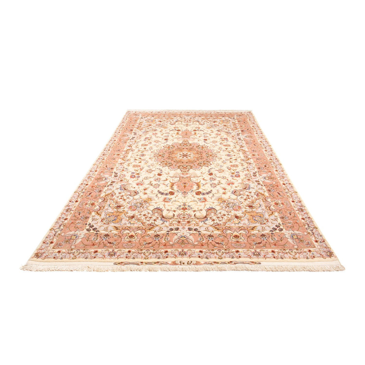 Perzisch tapijt - Tabriz - Royal - 310 x 195 cm - beige