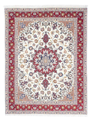 Perzisch tapijt - Tabriz - Royal - 197 x 151 cm - beige
