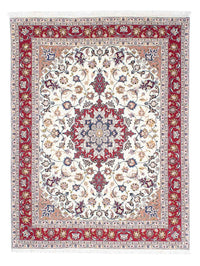 Perzisch tapijt - Tabriz - Royal - 197 x 151 cm - beige