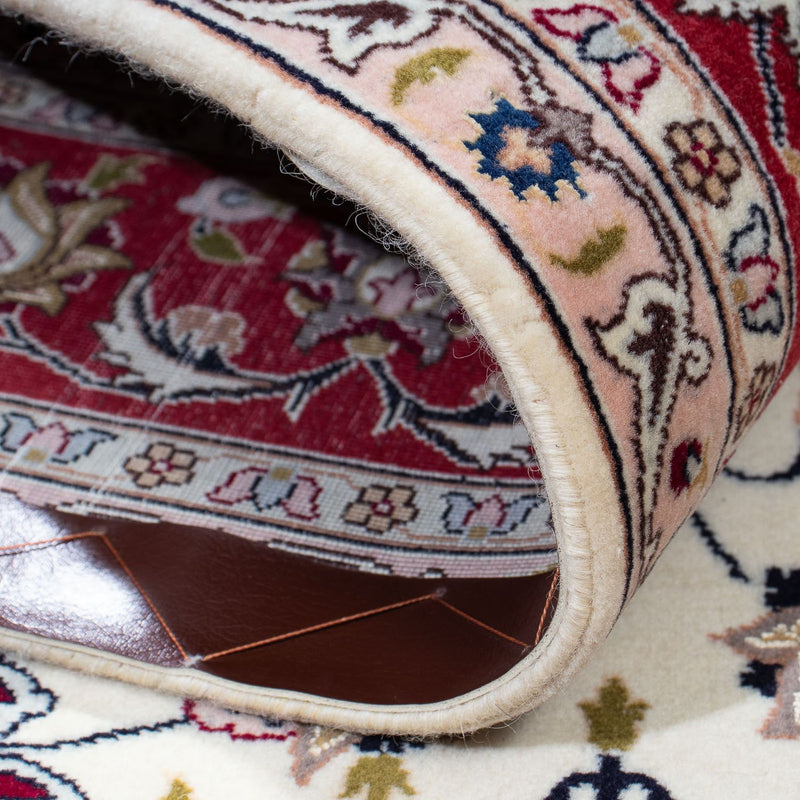 Perzisch tapijt - Tabriz - Royal - 197 x 151 cm - beige