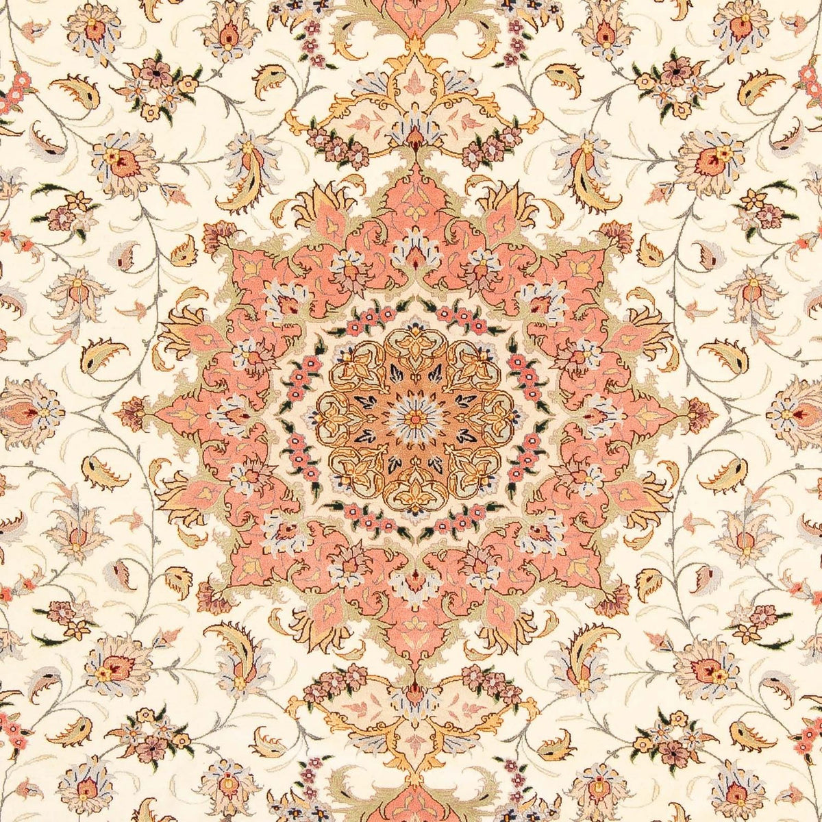 Perzisch tapijt - Tabriz - Royal - 305 x 204 cm - beige