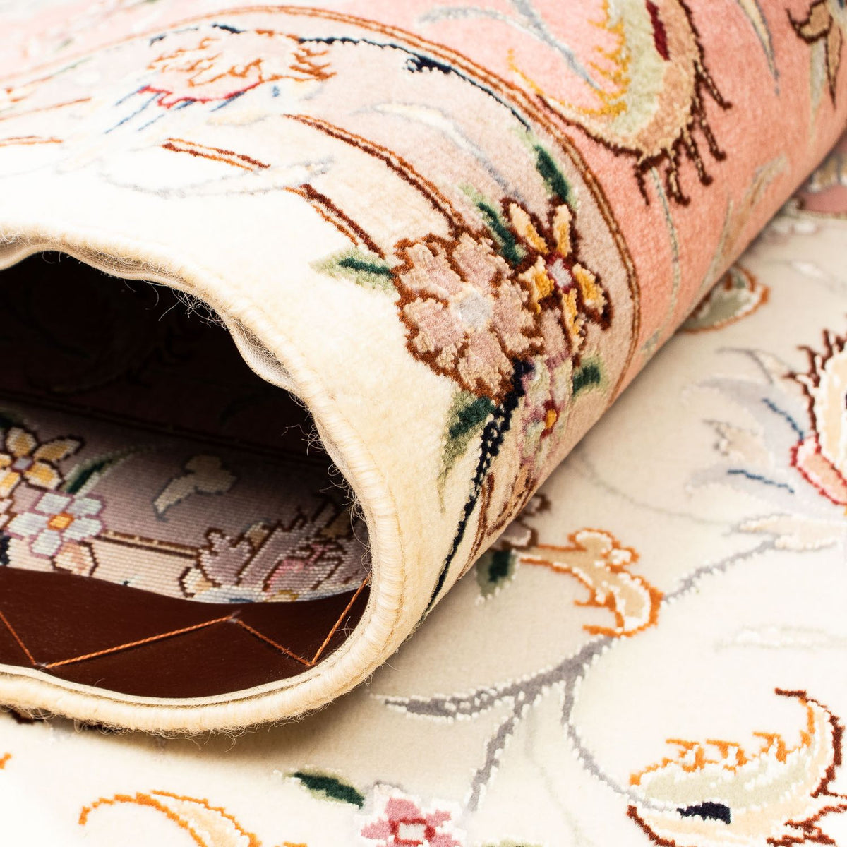 Perzisch tapijt - Tabriz - Royal - 305 x 204 cm - beige