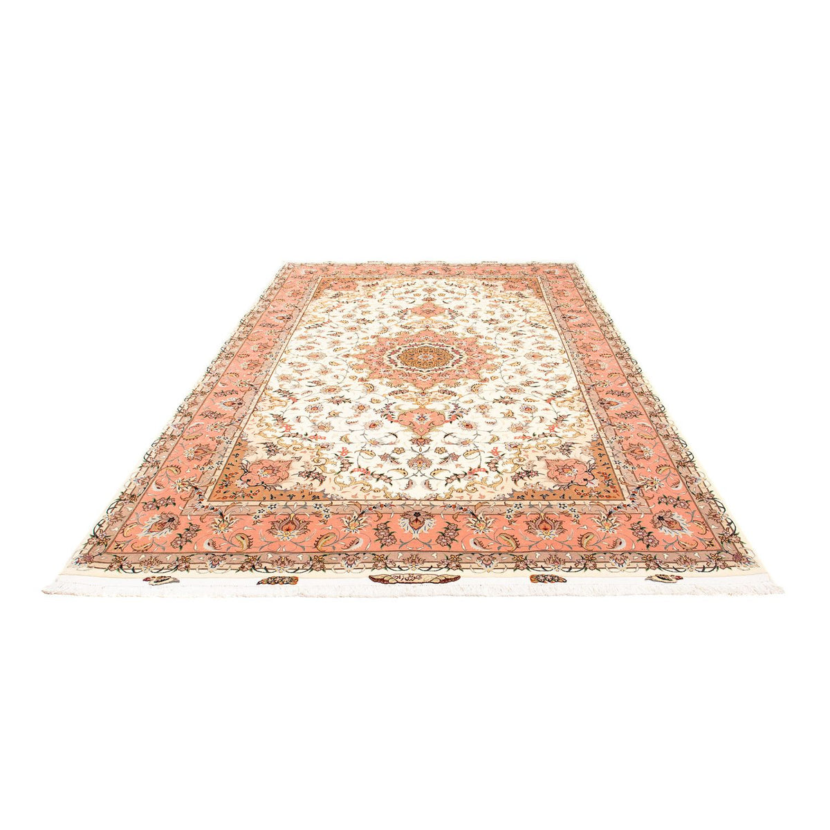 Perzisch tapijt - Tabriz - Royal - 305 x 204 cm - beige