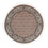 Perzisch tapijt - Tabriz - Royal rond  - 151 x 151 cm - beige