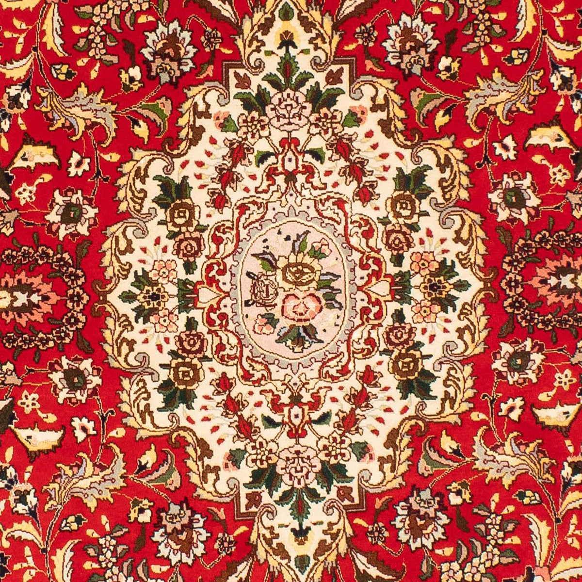 Perzisch tapijt - Tabriz - Royal ovaal  - 200 x 130 cm - rood