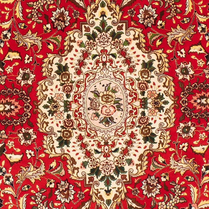 Perzisch tapijt - Tabriz - Royal ovaal  - 200 x 130 cm - rood