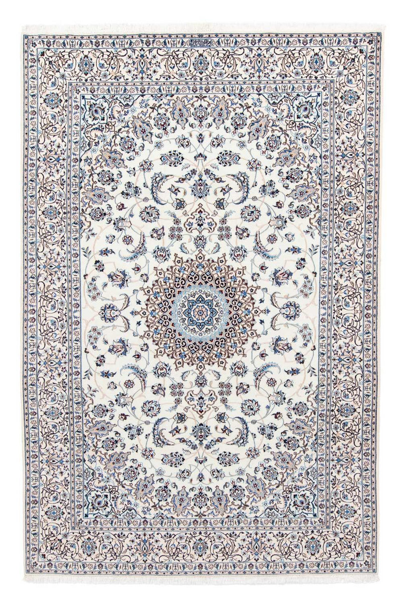 Perzisch tapijt - Nain - Koninklijk - 300 x 205 cm - beige
