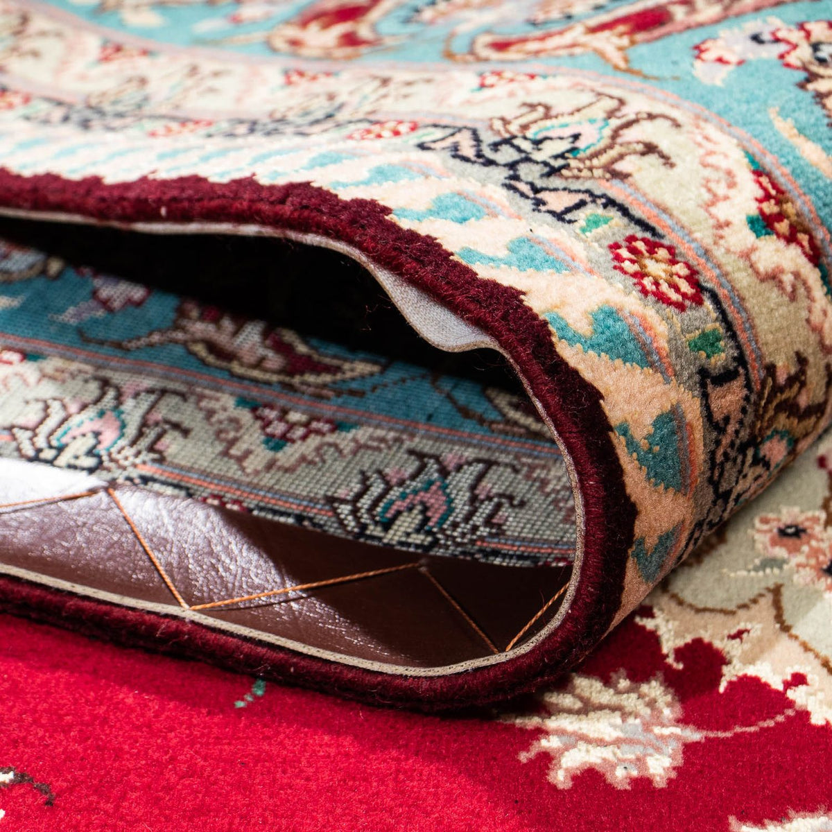 Perzisch tapijt - Tabriz - Royal - 204 x 153 cm - donkerrood