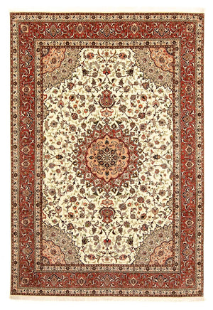 Perzisch tapijt - Tabriz - Royal - 359 x 248 cm - beige