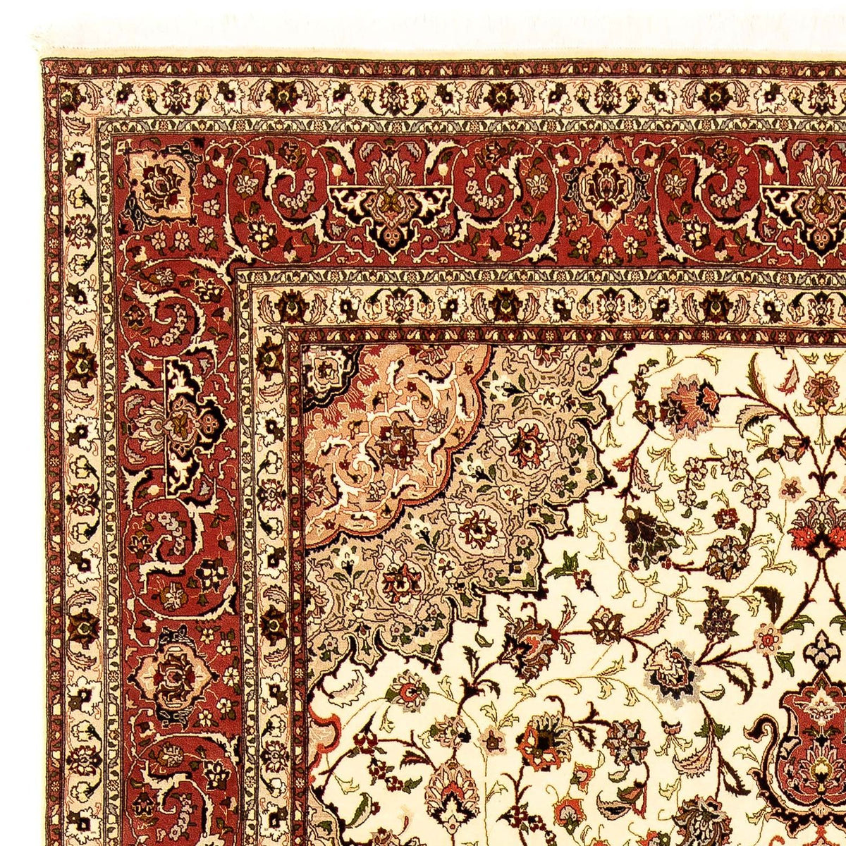 Perzisch tapijt - Tabriz - Royal - 359 x 248 cm - beige