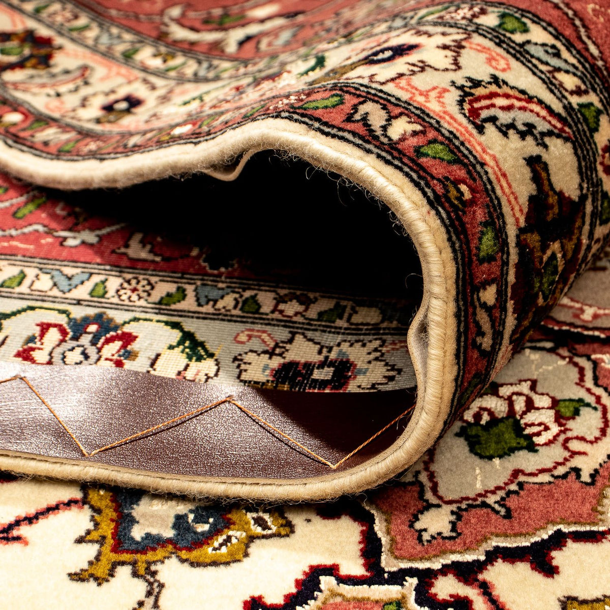 Perzisch tapijt - Tabriz - Royal - 359 x 248 cm - beige